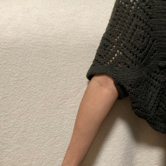 H&M Acrylic Open Knit/Crochet Shrug/Cardigan X-Small/Small - Picture 12 of 13